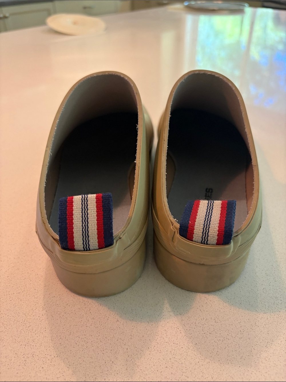 Seavees Bodega khaki Slip-On Utility Clog size 12 - Picture 7 of 8